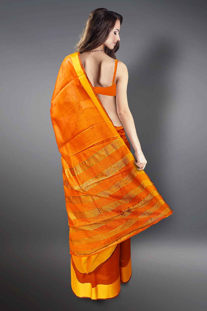 Cotton Border Saree