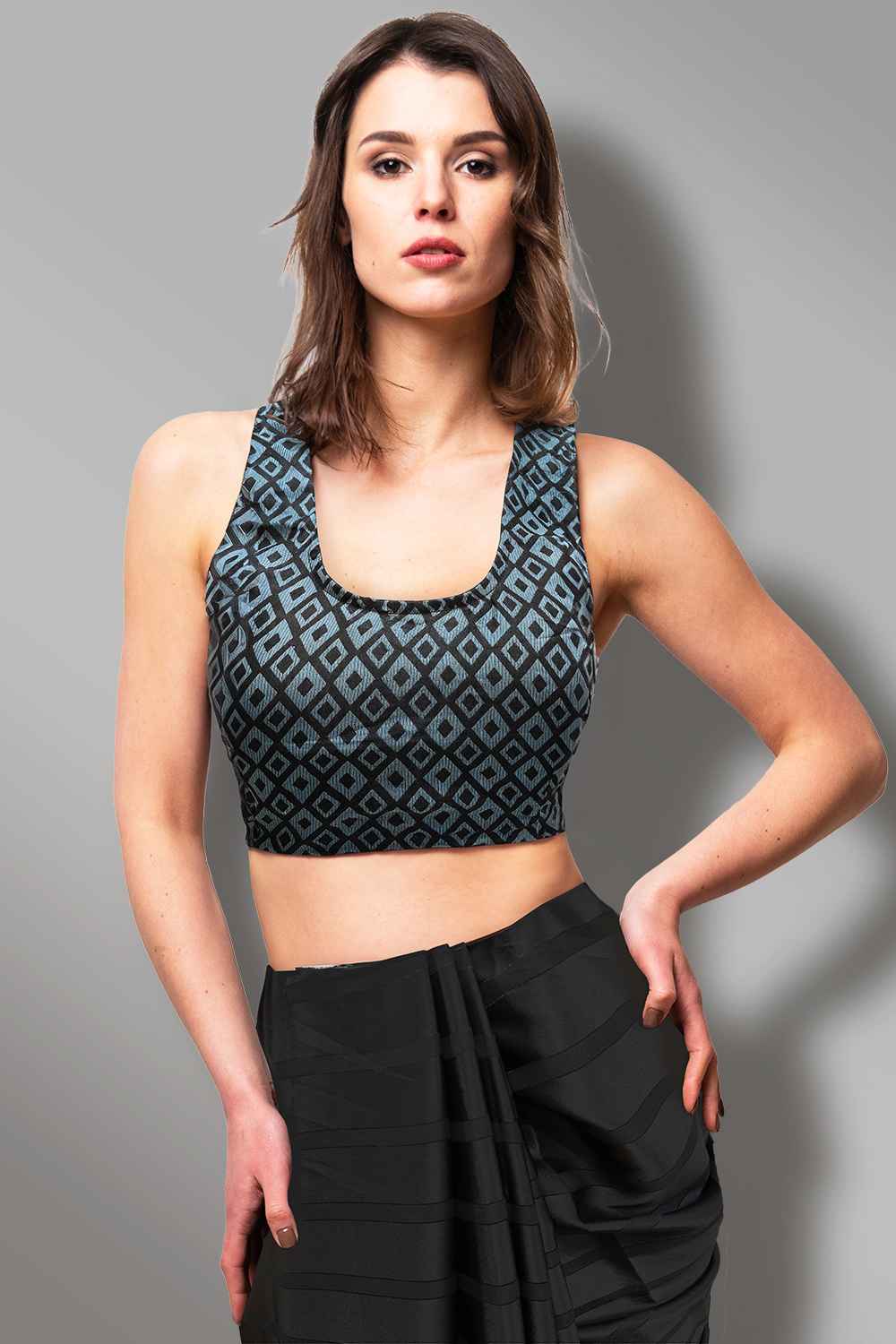 Cotton Printed Blouse