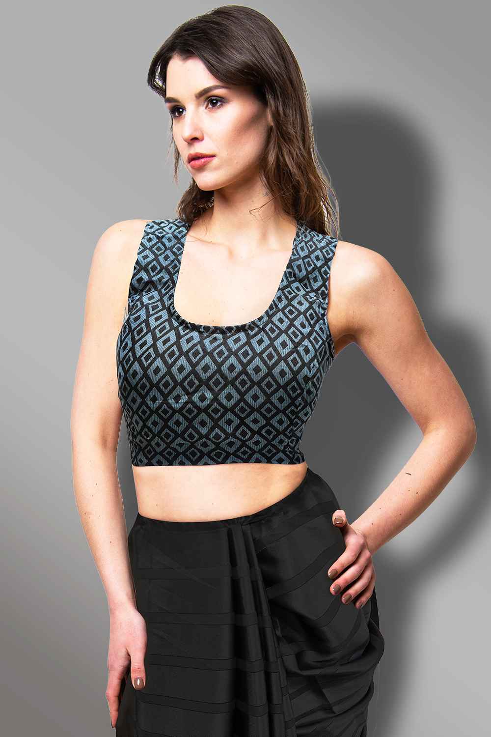 Cotton Printed Blouse