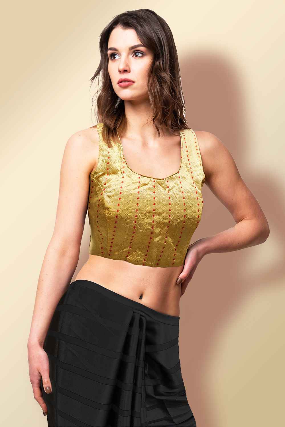 Golden Colour Blouse