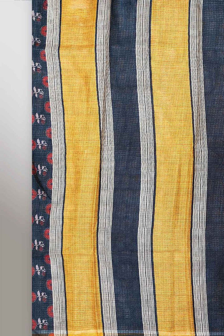 Kota Doria Saree with Zari Border