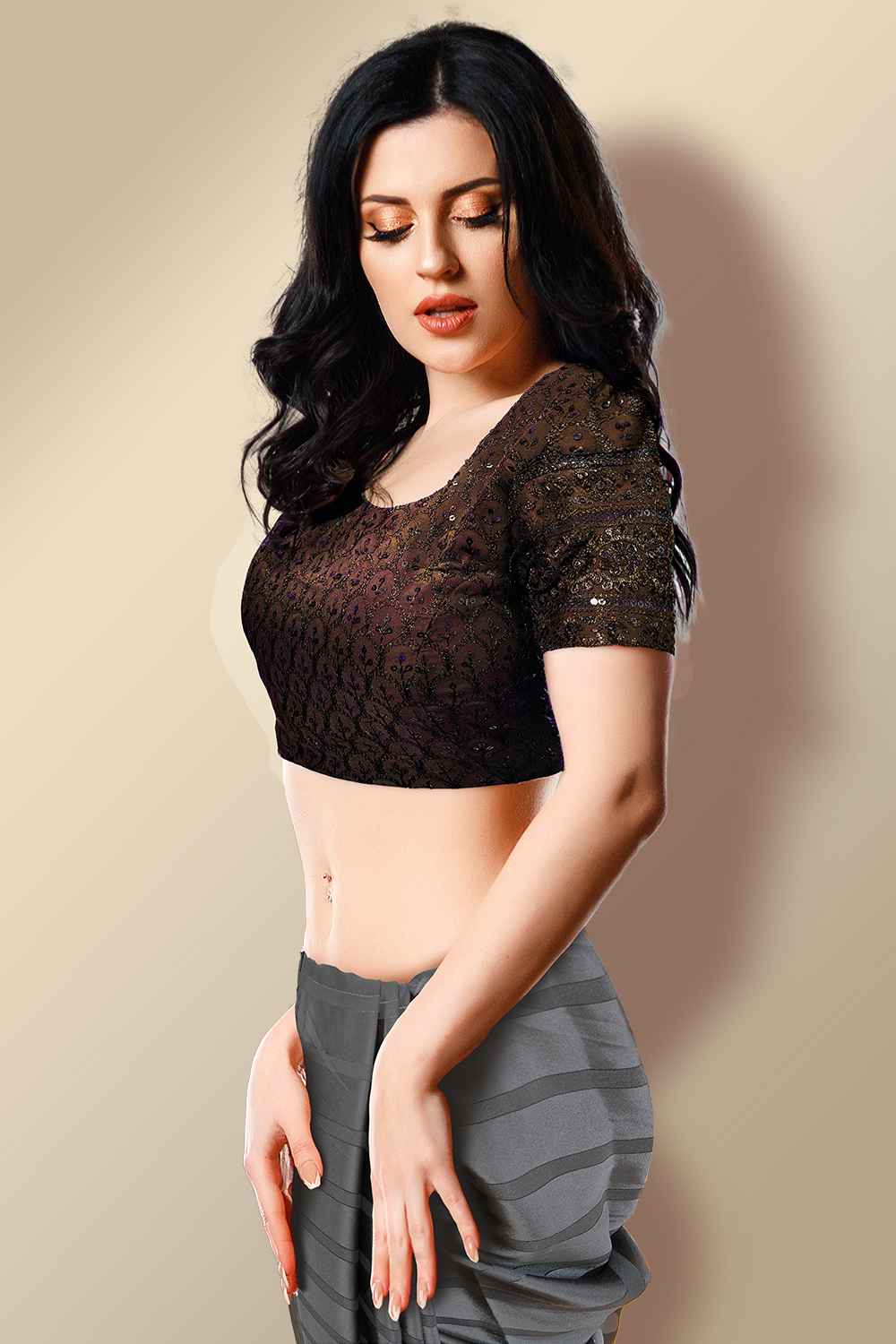 Machine Embroidery Blouse