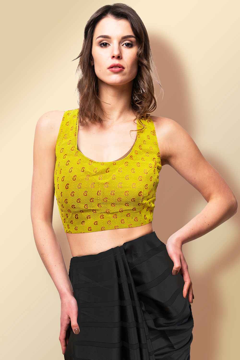 Mustard Yellow Blouse