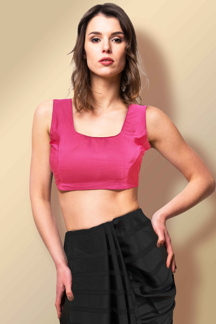 Pink Readymade Blouse