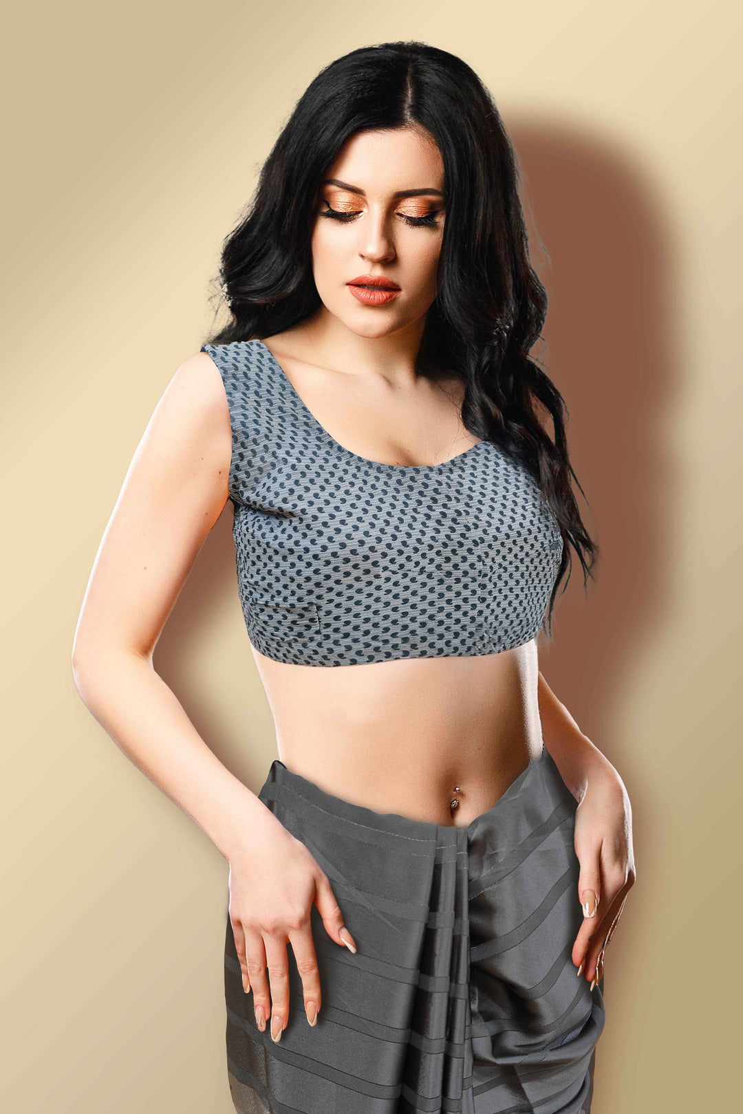 Printed Readymade Blouse