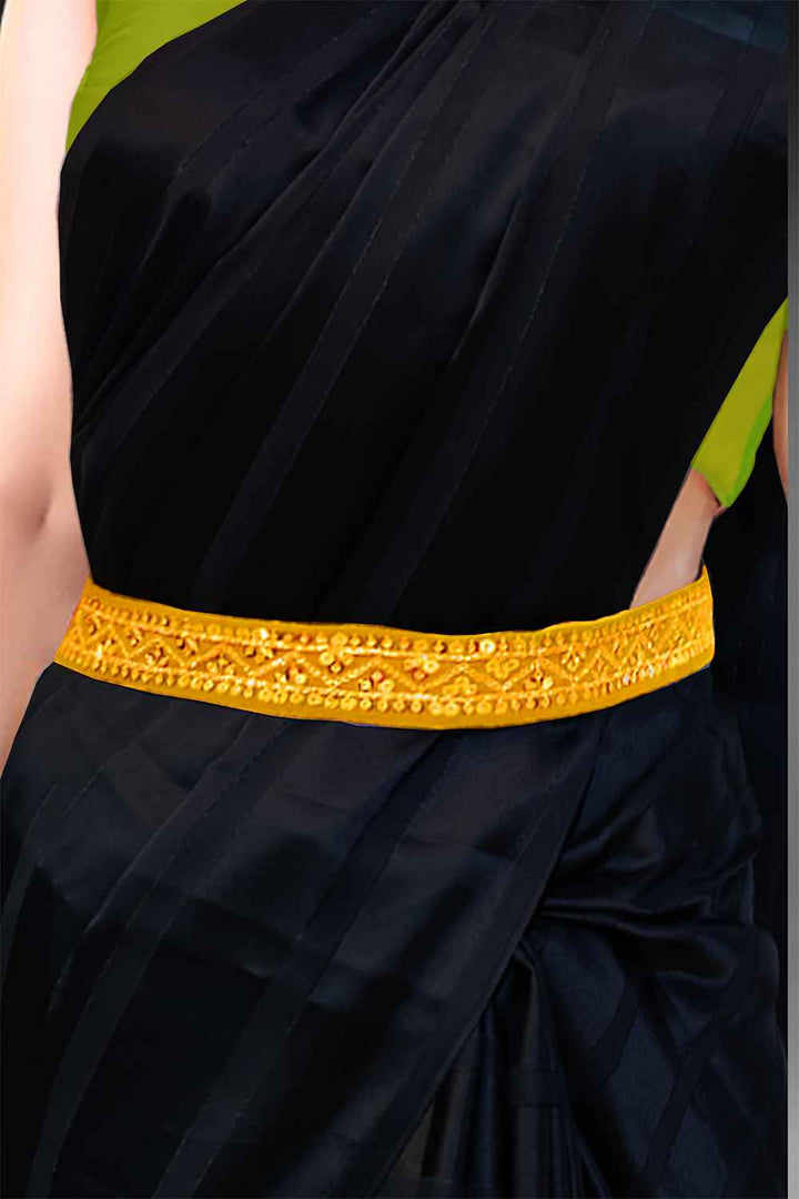 Yellow Saree Belt