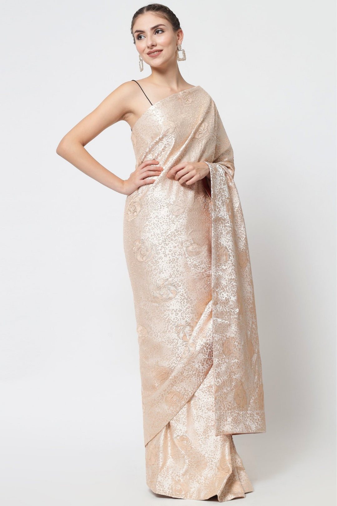 bollywood floral saree