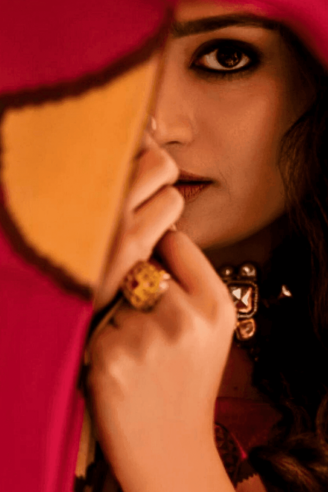 printed georgette saree