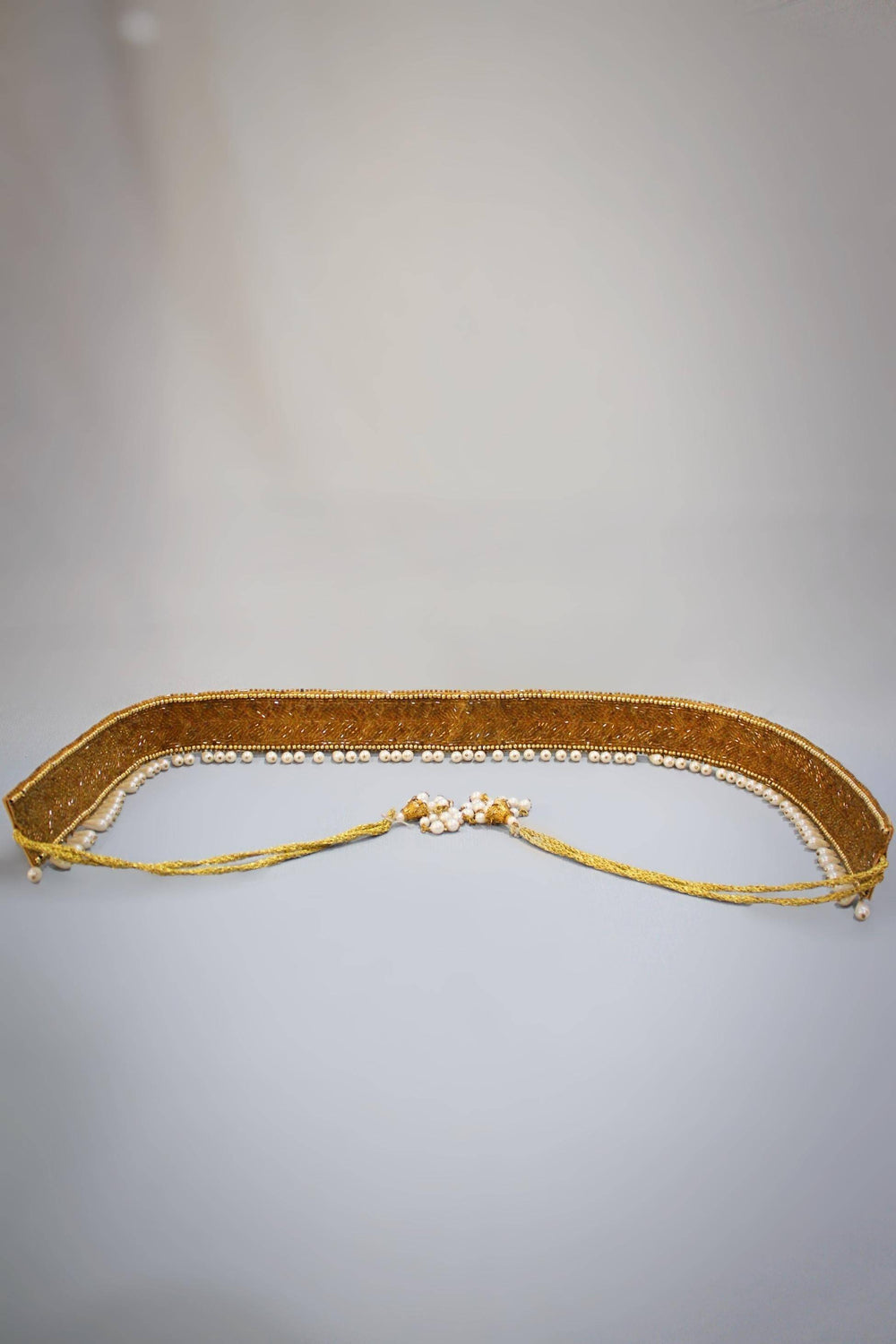 MARVELOUS PREMIUM GOLD SAREE BELT - Sttylme